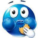 Emoji blueeat