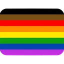 Emoji pocgayprideflag