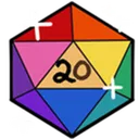 Emoji pride_d20