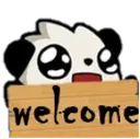 Emoji PandaBienvenue