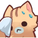 Emoji cringe_cat