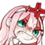 Emoji ZeroTwo_Annoyed