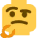 Emoji lego_think