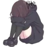 Emoji deprimegirl