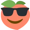 Emoji peach_cool