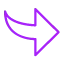 Emoji purple_arrow