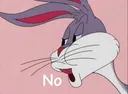 Emoji bunny_no