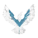 Emoji aigle_Blanc