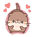 Emoji LoutreLove