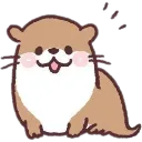 Emoji Loutre