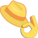 Emoji chapeau
