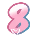 Emoji 1027number8
