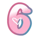 Emoji 1257number6
