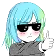 Emoji coolthumbsup