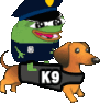 Emoji pepepolicedog