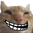 Emoji trollcat