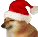 Emoji christmasdoge