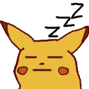 Emoji sleepikachu