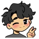 Emoji Bushy_Salut