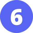 Emoji number6