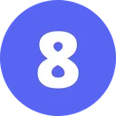 Emoji number8