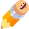 Emoji pencil_cap
