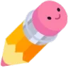 Emoji pencil_mallow