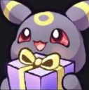 Emoji cmUmbreonGift