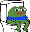 Emoji pepe_toilet_brise