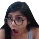 Emoji shockedmiakhalif