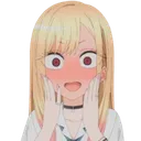 Emoji blushingmarin