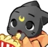 Emoji catpopcorn