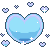 Emoji yyy_blueheart2