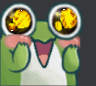 Emoji frogwow