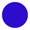 Emoji bleu