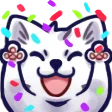 Emoji wolf_PARTY