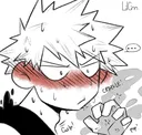 Emoji bakugoblush