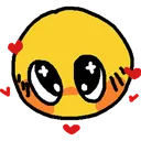 Emoji blushed