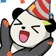 Emoji pandaparty