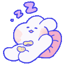 Emoji bunsleep