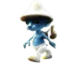 Emoji smurf