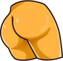 Emoji butt