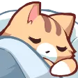 Emoji 4736nekocatsleep