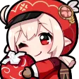 Emoji Genshin_KleeHug