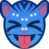 Emoji smileynavilangue3