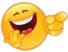 Emoji pointandlaugh