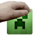 Emoji creeper_carinho