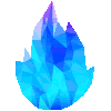 Emoji fogo_azul
