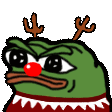 Emoji peeporeindeerleave