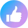 Emoji like_blue
